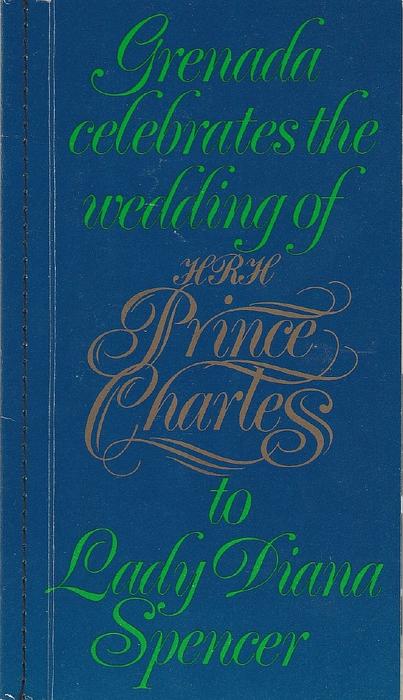 Гренада 1981, Свадьба Дианы и Принца Чарльза, буклет)